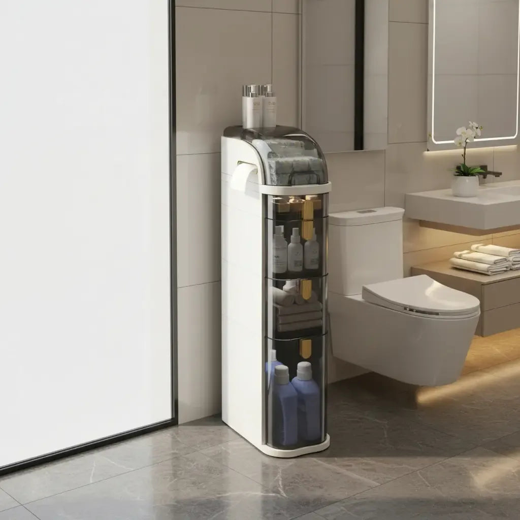 Gaveteiro Organizador FlexMove™ | Multiuso com Rodinhas para Banheiro, Quarto, Cozinha e Lavanderia 12