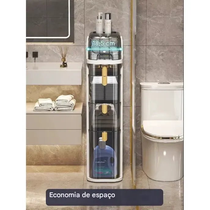 Gaveteiro Organizador FlexMove™ | Multiuso com Rodinhas para Banheiro, Quarto, Cozinha e Lavanderia 2