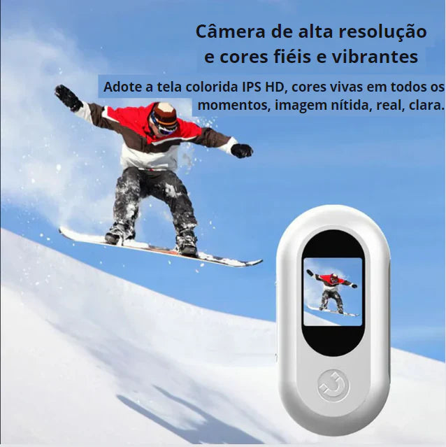 Mini Câmera Portátil 1080P Full HD 10