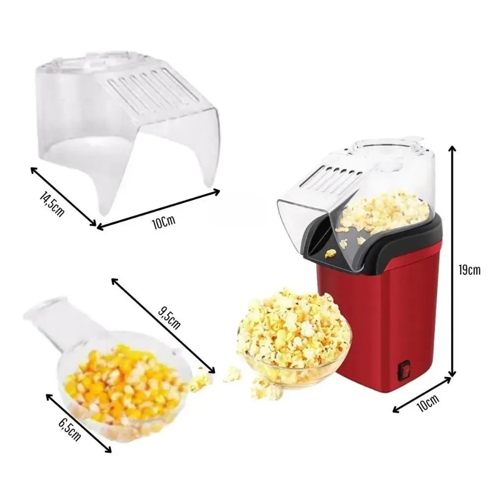 PopJoy Air™ — Pipoqueira Elétrica Sem Óleo 2