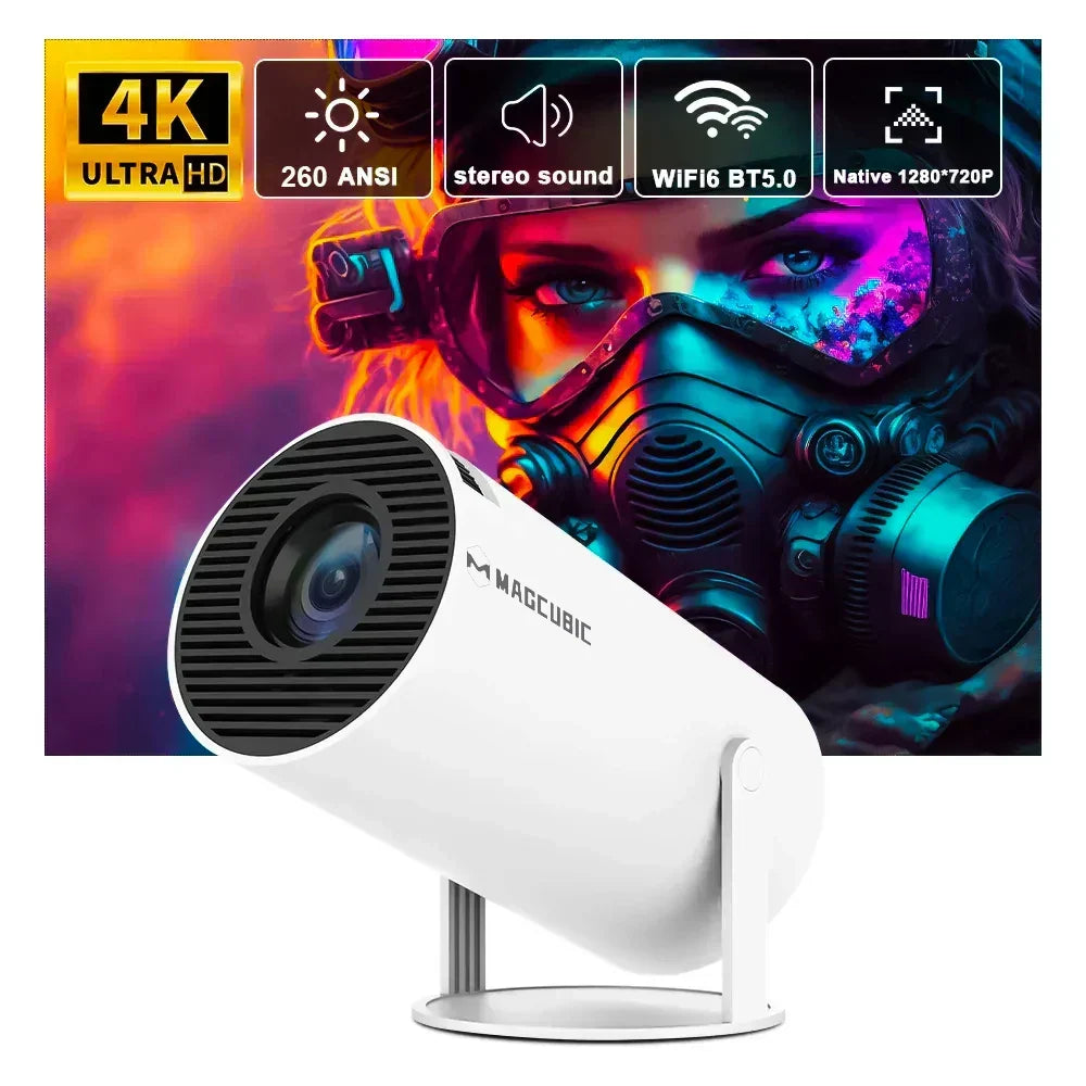 Projetor Portátil Cinemax 4K 150 POLEGADAS 4