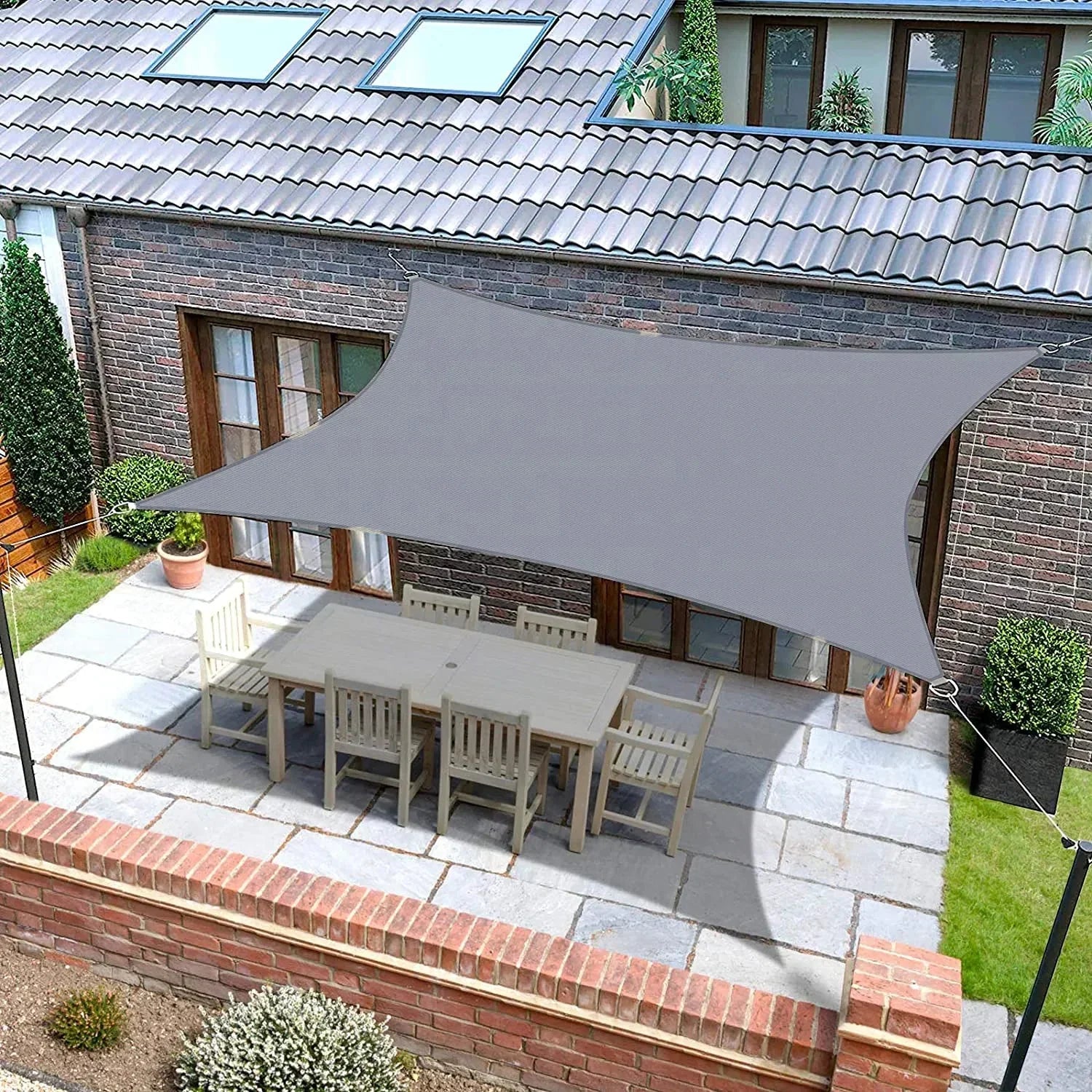 Toldo Portátil Impermeável Flexível e Resistente Com Proteção UV 5