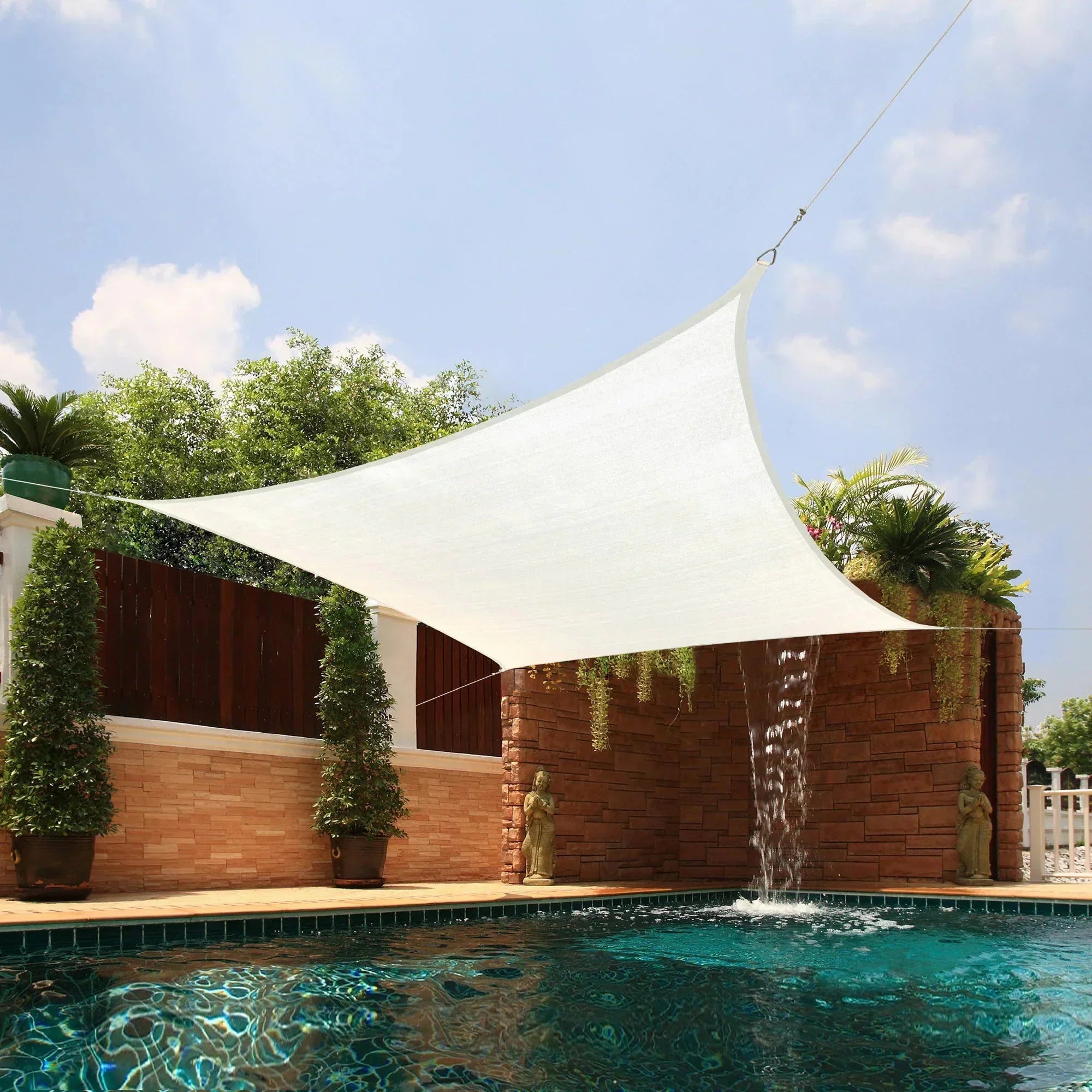 Toldo Portátil Impermeável Flexível e Resistente Com Proteção UV 12